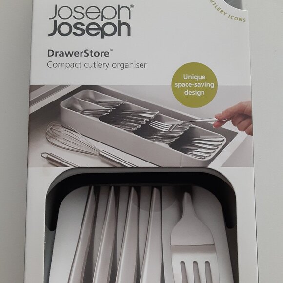 Joseph Joseph DrawerStore Compact Cutlery Organizer NWOT - Picture 3 of 5